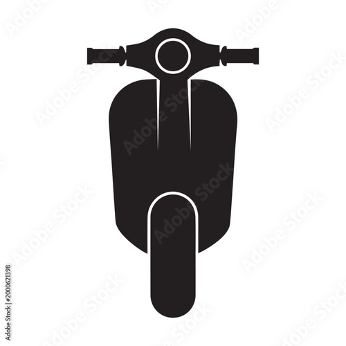 Scooter icon vector
