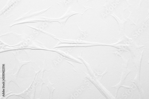 White paper texture with folds as an abstract background