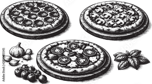 Pizza engraving