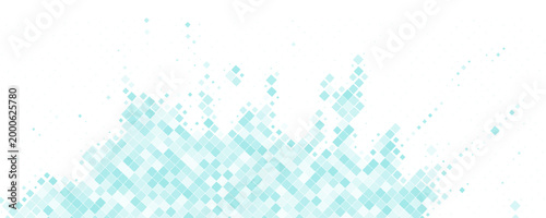 Light BLUE vector texture in rectangular style. Decorative design in abstract style with rectangles. The template can be used as a background.