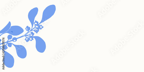 branch illustration with textured leaves and berries on white background high quality professional detailed modern