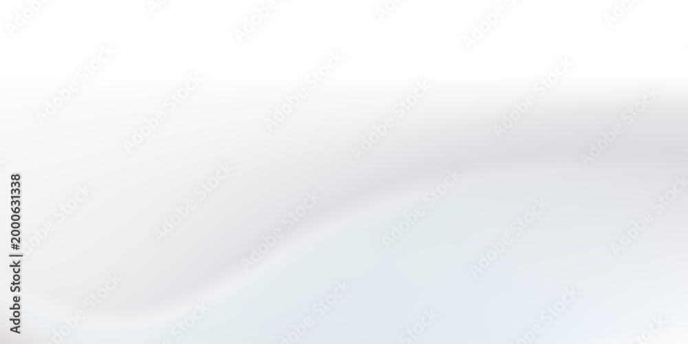 Obraz premium 3D Light White Background with Smooth Wavy eps10