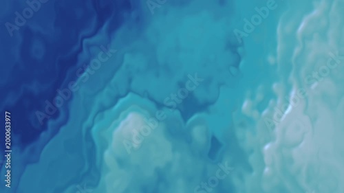 Blue Liquid Motion, Ocean Wave Fluid Animation, Professional Corporate Background