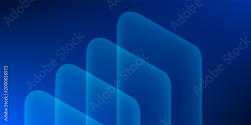 Abstract vertical glass blocks symbolizing scalable digital systems  AI architecture and data growth. Suit for banner, web, brochure, pamflet and presentation