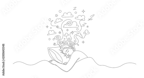 Hand Holding Emerging Abstract Creative Ideas.