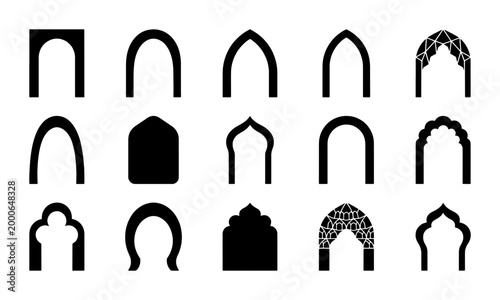 Foto Architectural Archways Collection: Diverse Islamic, Gothic, and Geometric Styles
