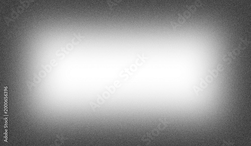 rectangle  of dark black grainy noise vignette border edge frame with soft gradient shadow overlay isolated on transparent background useful for elements of old vintage photo borders or video effect 