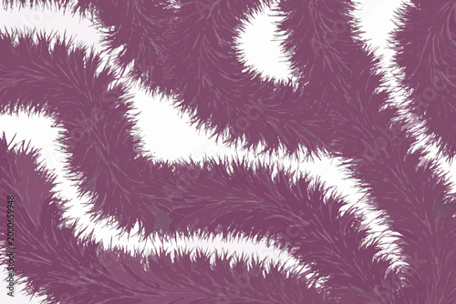 fuzzy fur texture pattern in purple and white