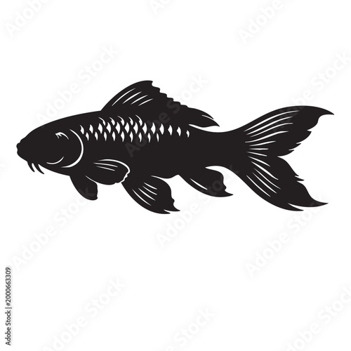 Underwater Marine Animal Silhouette Vector Set – Ocean Creatures Mandala, Sea Life SVG, Turtle Dolphin Fish Shark, Black Tribal Clipar