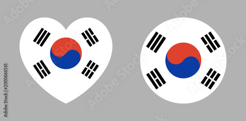 Foto Flag of South Korea