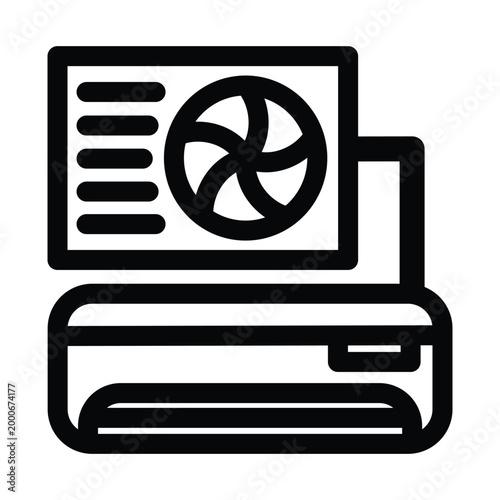air conditioner icon
