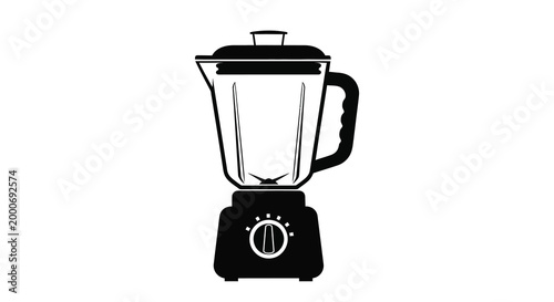 blender silhouette on white background high quality professional detailed modern elegant stylish clean crisp vibrant colorful digital creative innovative contemporary