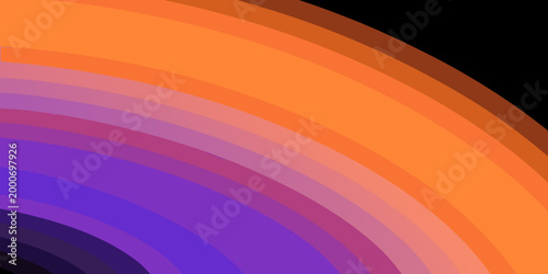smooth radial gradient transitioning from bright orange to deep purple high quality professional detailed modern
