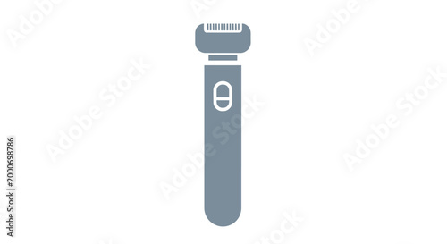 Grooming Trimmer Icon: Electric Shaver, Personal Care Device, Hygiene Tool