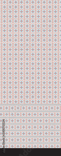 PrintNew Kalam kari Magical seamless pattern Tree pcs Design