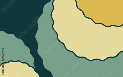 Abstract vector web background design. Aesthetic art background design. Abstract wavy shape background.
