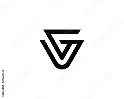 GV VG Logo Design Free Download GV VG Logo Design - GFXLoad