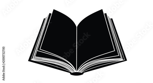 Open Book: An open book, its pages spread wide, invites exploration and the pursuit of knowledge, symbolizing the gateway to stories and wisdom. 