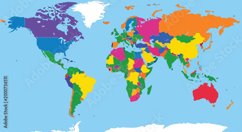 A colorful world map (1)