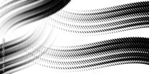 black and white brush wrap car sticker pattern abstract banner sporty lines black and white color combination grunge brush modern pattern motorsport racing vector design.