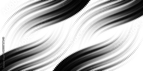 black and white brush wrap car sticker pattern abstract banner sporty lines black and white color combination grunge brush modern pattern motorsport racing vector design.