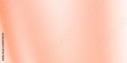Light pale tender peach pink beige white silk satin fabric. Elegant luxury abstract background for design. Color gradient. Lines. Curtain. Drapery. Soft folds. Gentle. Template.