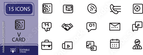 Vector illustration set featuring an isolated speed limit sign icon designed for web and mobile technology applications