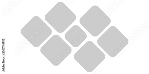 PrintAbstract photo collage template with diamond layout can be used for modern portfolio or gallery