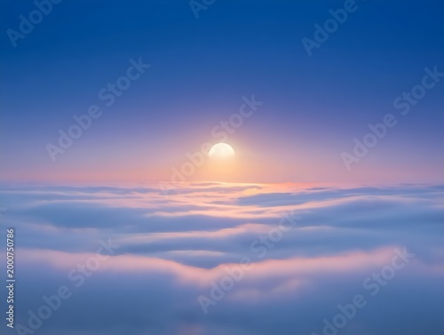 Moonlight Cloudy Night Sky Background