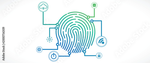 Digital Fingerprint Scanning for Biometric Data Security and Cyber Protection