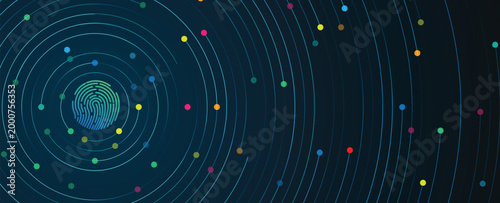 Digital Fingerprint Scanning for Biometric Data Security and Cyber Protection