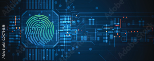 Digital Fingerprint Scanning for Biometric Data Security and Cyber Protection