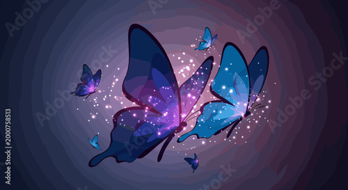 Serene and modern abstract background with blue curved lines creates a calming mood, ideal for website design, presentations, or marketing visuals con