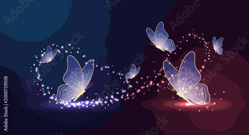 Ethereal abstract design conveying tranquility and depth. Ideal for backgrounds, marketing, or representing sophisticated concepts like innovation and