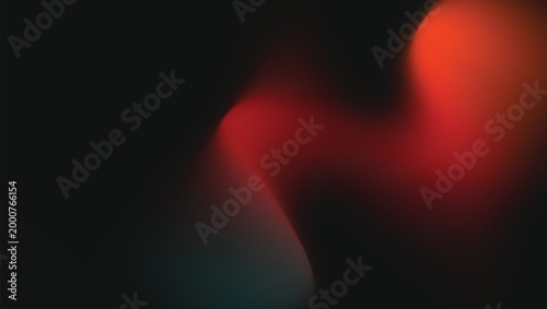 Abstract red and black blur a dramatic and intense visual experience
