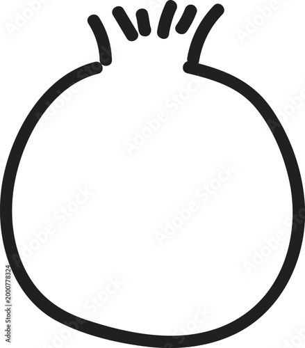 Pomegranate Superfood and Healthy Seed Juice Icon