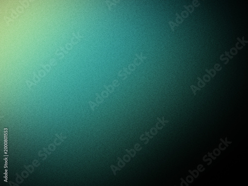 Green Teal Grain Gradient Light Leaks – Abstract Dark Background Texture Collection for Modern Design