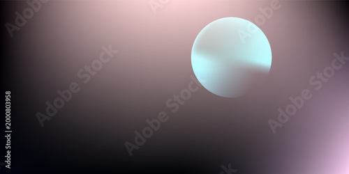 full moon with blurred background .vector ilustration
