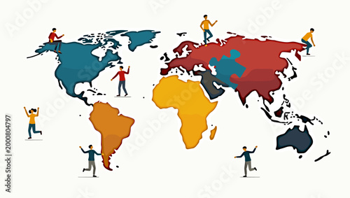 This minimalist illustration depicts a person running along a single line, conveying ideas of progress, focus, and overcoming obstacles. Ideal for con