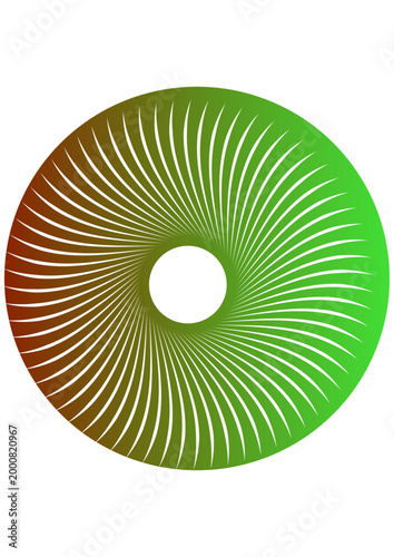 Abstract Spiral Circle Gradient – Radial Geometric Pattern Background