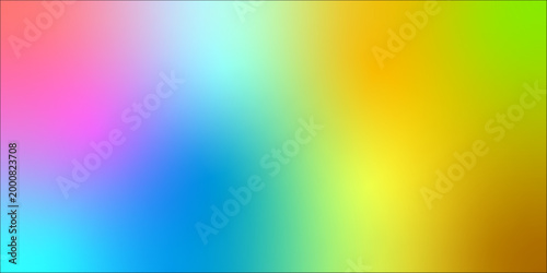 blurry colorful gradient mesh background with multicolor watercolor splashes. A Dreamlike and Minimalist Fusion of Blurred Motion and Effortless, Floating Energy. Abstract gradient with grain texture 