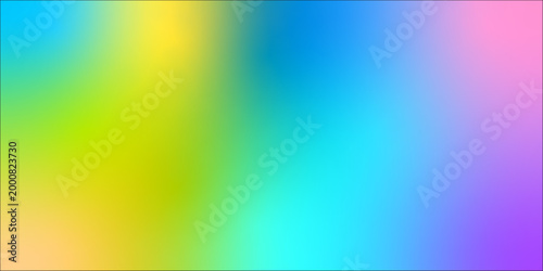 blurry colorful gradient mesh background with multicolor watercolor splashes. A Dreamlike and Minimalist Fusion of Blurred Motion and Effortless, Floating Energy. Abstract gradient with grain texture 