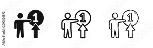 Financial Growth and Money Investment Icon Set