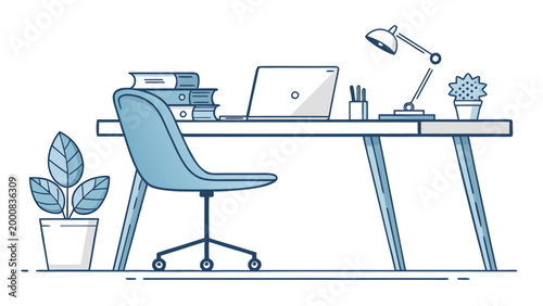 Office Chair with Ergonomic Design.