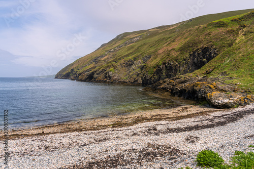 Fleshwick Beach and Fleshwick Bay, Isle of Man