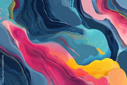 Vibrant colorful abstract background texture.