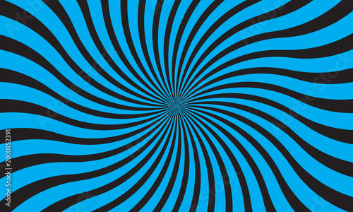 Hypnotic swirl a vibrant optical illusion of concentric bands radiating from the center