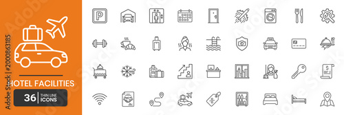 Hotel Facilities and Guest Services Signage