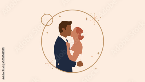 A calming, solid peach background creates a gentle and inviting base. Ideal for showcasing text, graphics, or products needing a delicate, warm aesthe