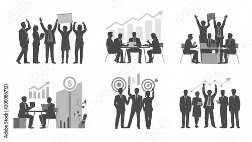 group of business people